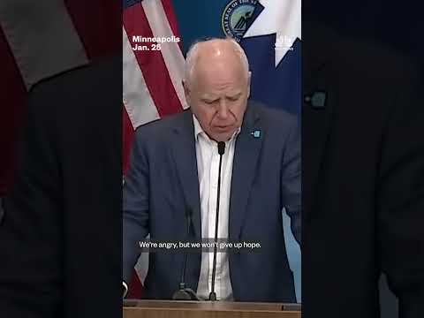 Minnesota Gov. Walz calls on ICE to leave state