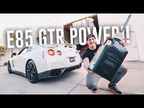 Prepping the R35 GTR for BIG Power | E85 Flex Fuel Install