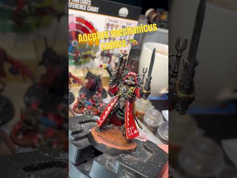 Adeptus mechanicus cables 🎨 #warhammer40k #adeptusmechanicus #skitariirangers