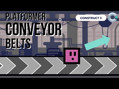 Conveyor belts for a platformer game (Construct 3)