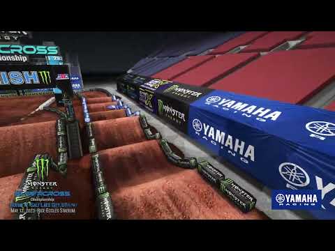 AMAスーパークロスRd17 ソルト・レイクシティ（ライス・エセルスタジアム）コース紹介動画