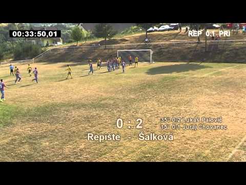 16.8.2015 Repište - Šalková 0:3 (0:2) GÓLY