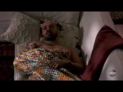 Greys Anatomy 17x08 scene (Jo, Jackson, and Linc)