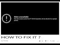 Video Blocked In Your Country Quick Fix