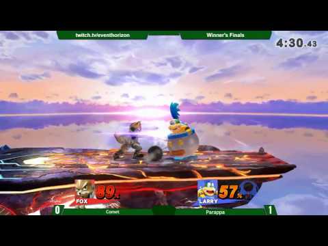 Construct 60 - Comet vs Parappa - Smash 4 Singles WF