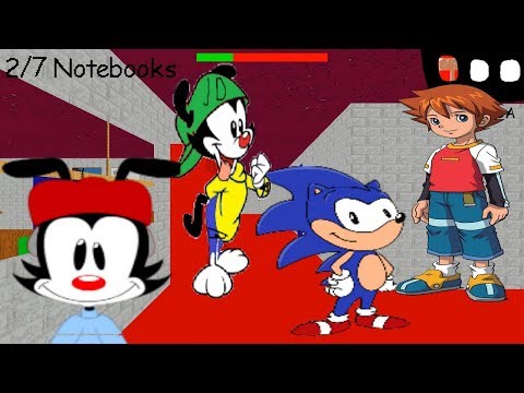 Wakko Warner's Basics 2 the toon is back - Baldi's Basics V1.4.Mod
