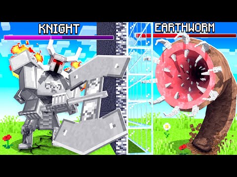 Hawky cheats in Minecraft Mob Battle!