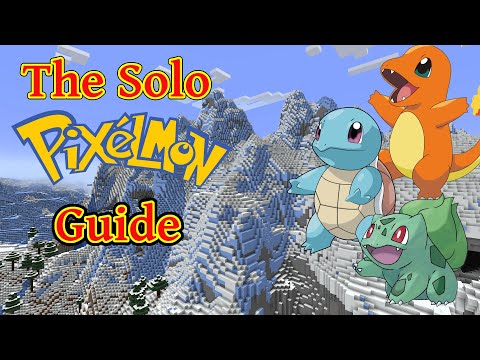 Your First Few Days in Pixelmon - the Solo Pixelmon Guide Episode 1