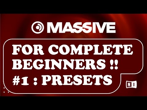 Massive Tutorial for Beginners:  Loading Presets in this Native Instruments Massive Tutorial
