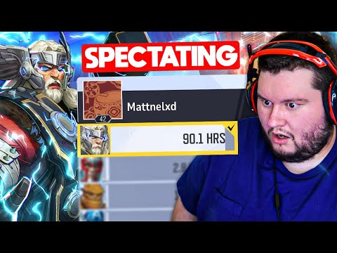 I SPECTATED THE #1 THOR IN MARVEL RIVALS