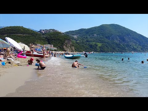 Beach Yaz, Budva, Montenegro, 🌡T+35C°🌞,  July - #40/1
