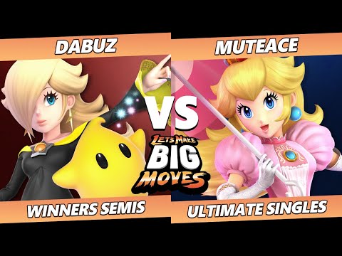 LMBM 2022 Winners Semis - Dabuz (Rosalina) Vs. MuteAce (Peach) SSBU Ultimate Tournament