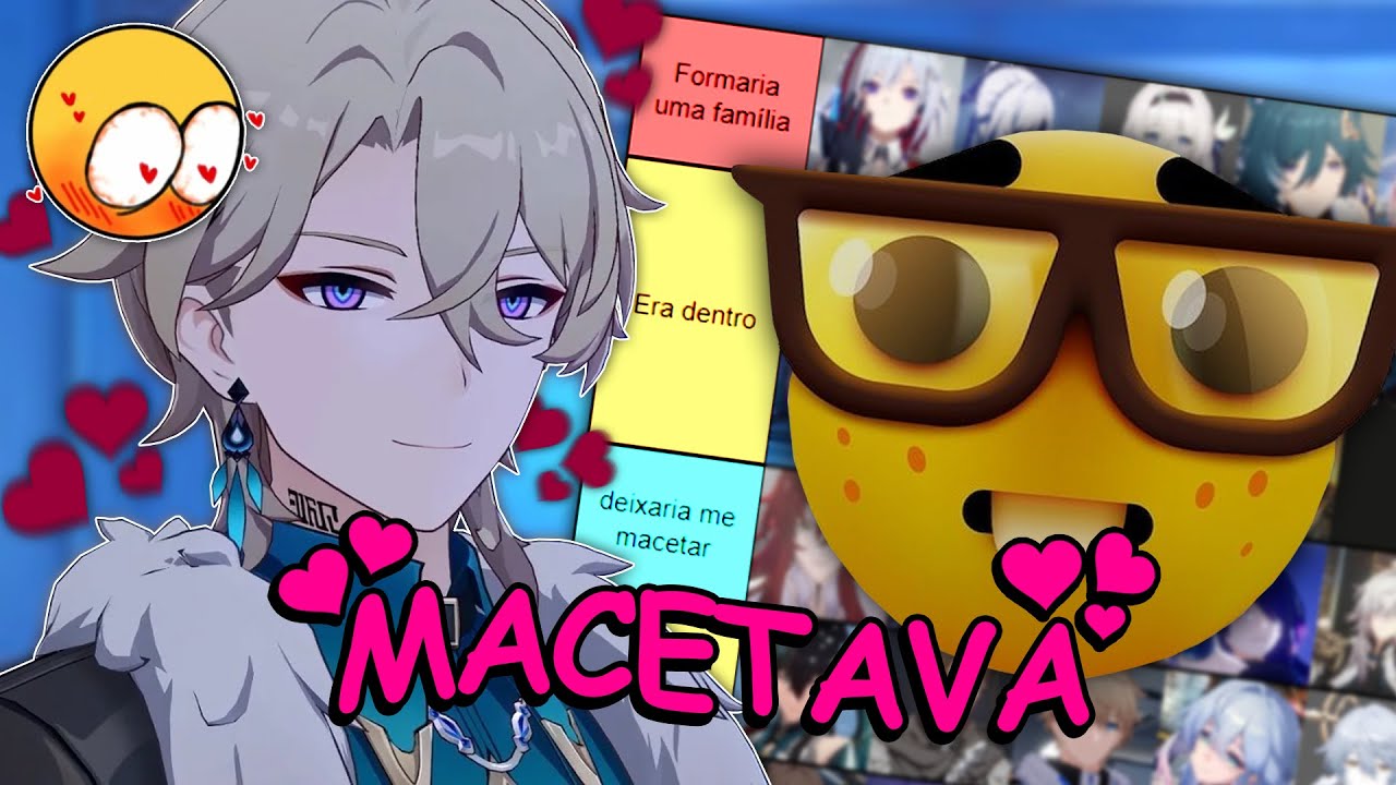 Honkai Star Rail: TIER LIST de PERSONAGENS 𝐌𝐀𝐂𝐄𝐓𝐀𝐕𝐄𝐈𝐒 😈