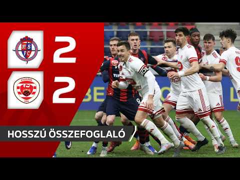 Fizz Liga: Nyíregyháza–Kisvárda 2–2 | hosszú összefoglaló