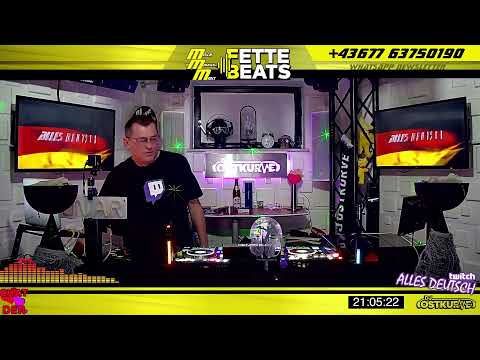 MMM FETTE BEATS 210 - DJ Ostkurve Live - Alles Deutsch (Sondersendung Übertragung von Twitch)
