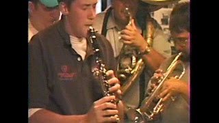 Music camp featuring traditional jazz -- camp Heebie Jeebies --shown in year 2000