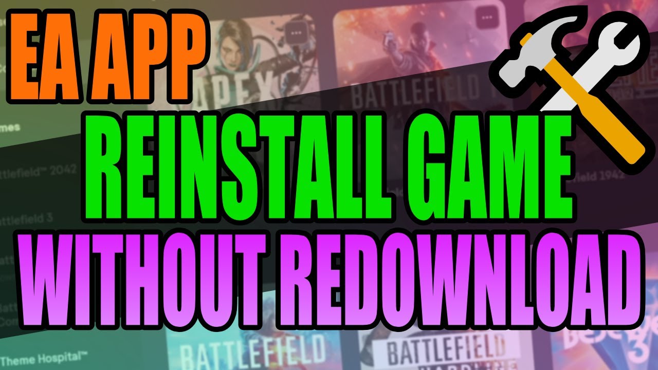 EA App Add Games Without Redownloading Them