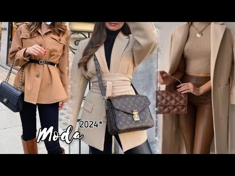Tendencias de Moda OTOÑO INVIERNO 2024 🍂OUTFITS Bonitos PARA MUJER