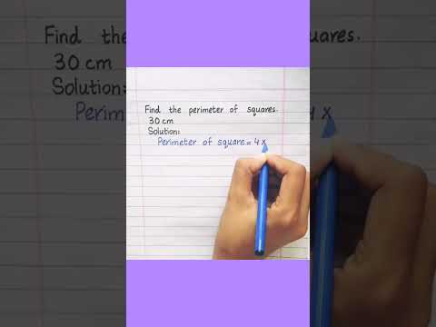 Perimeter of Square #shorts