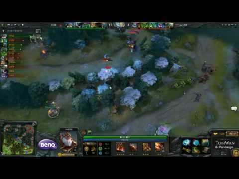 Complexity vs Fire Game 1 - BenQ All-Star Showmatch w/ @TobiWanDOTA @PandaegoDOTA