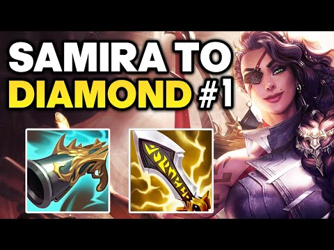 How to Play Samira in Low Elo - Samira Unranked to Diamond #1 | League of Legends