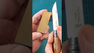 Download lagu 👀The Simplest Knife Sharpening Method - Opinel Edition #shorts #tutorial #knife🔪 mp3