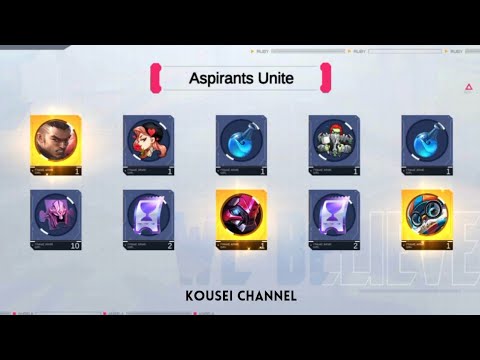 Gacha 10x Skin Aspirant dengan cara Top Up 250 diamond  Mobile Legends: Bang Bang