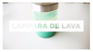 El Corte Inglés Cómo hacer una lámpara de lava anuncio