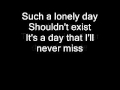 System of a Down Lonely Day + lyrics 