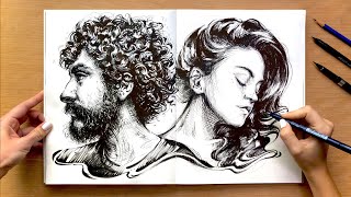 Sketch with Me | Tips on Confidence, Creativity and Composition