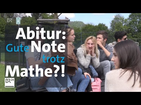 Gute Abi-Note trotz schwieriger Matheprüfung? Tag der Wahrheit am Gymnasium Oberstdorf | BR24