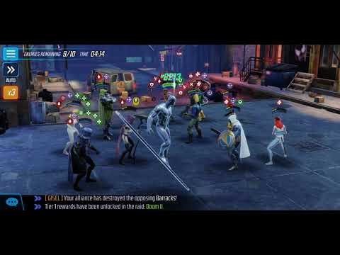 Mystic Node 1 Doom II With Cloak and Dagger Marvel Strike Force