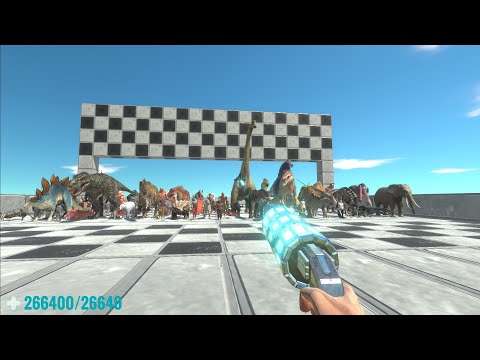 75 Units Survival Speed Race: 15 Safe Spots - Animal Revolt Battle Simulator