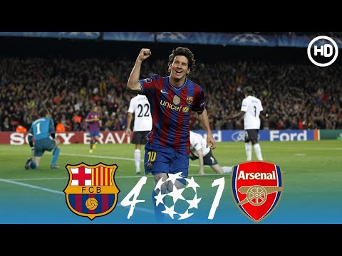 Unforgettable: Messi's Magical Night Leaves Guardiola Speechless | Barcelona vs Arsenal 4-1 UCL Home
