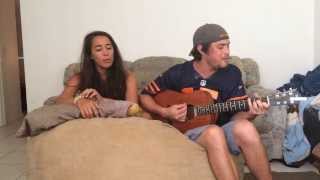 I Knew You Were Trouble Cover by Alex and Sierra and a Big Bean Bag
