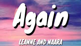 Again lyrics - Leanne and Naara Wish 107.5 | Nikko Mac