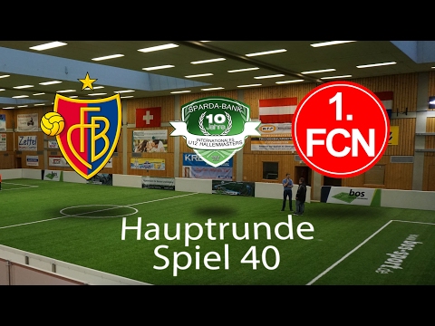 Spiel 40: FC Basel 1-0 1. FC Nürnberg │U12 Hallenmasters TuS Traunreut 2017