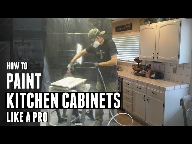 This Is How To Paint Kitchen Cabinets Like A Pro