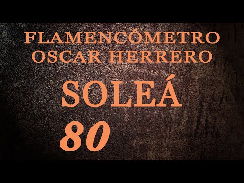 Metrónomo Flamenco - Soleá 80 - Flamencómetro Oscar Herrero