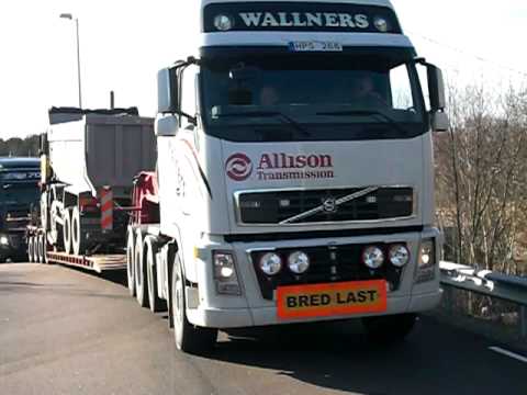 Allison 4700 Transmission equiped Volvo FH 540 pulling 240 ton in a 8% grade