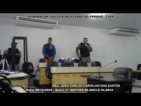 TRIBUNAL DO JÚRI DE LONDRINA/PR - 09/10/2025 - AUTOS N.º 0057559-46.2023.8.16.0014