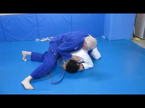 長谷川さん起き上がってパスのディフェンス！フィリップさん肩固め！【千葉県・大人専門格闘技道場】