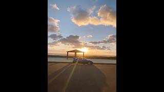 【人生で一度は走るべき、北海道ドライブ】　オロロンラインの絶景夕陽☀️#北海道1周　#北海道ドライブ　#紅葉ツアー　#shorts