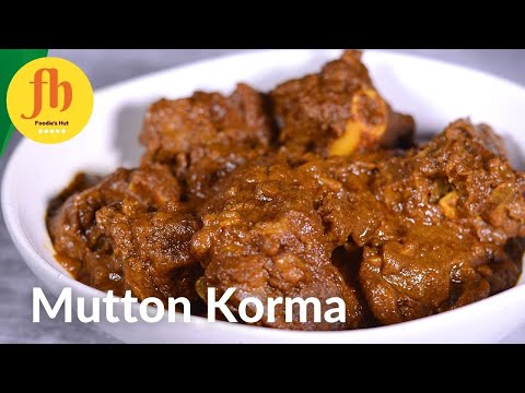 Mutton Korma - Bengali Mutton curry