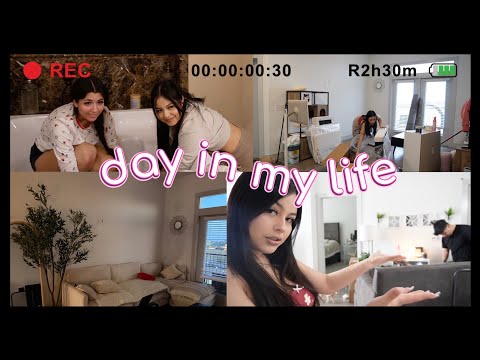 Ein Tag in meinem Leben / Auspacken einer neuen Couch und eines neuen Laufbands