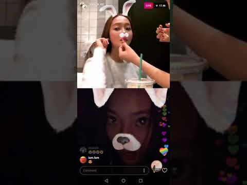 180929 JESSICA Jung [SNSD] Instagram Live with KRYSTAL Jung [f(x)]