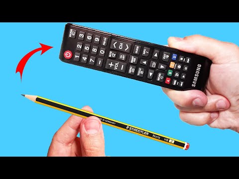 Take an ordinary pen and fix all the remote controls in your home! How to fix the TV remote control!