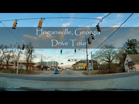 Hogansville, Georgia - Drive Tour | 4K USA
