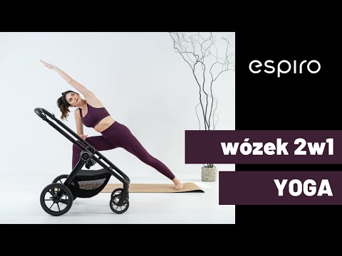 Коляска 2 в 1 Espiro Yoga 16 Sencha Vibe Voice (5905683800655)