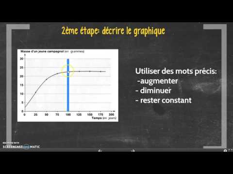 Tutoriel cycle 4: analyser un graphique